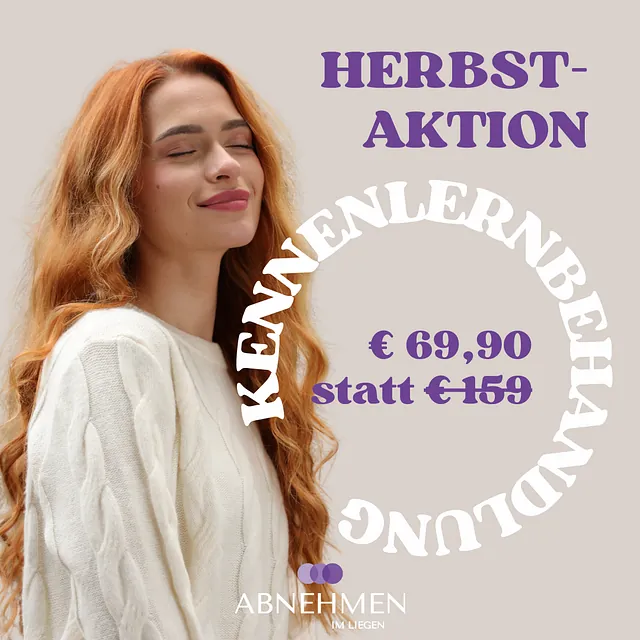 Herbstaktion - Kennenlernbehandlung -60%